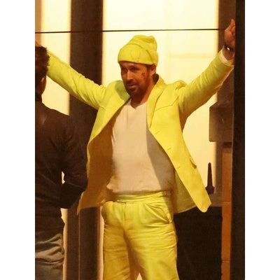 The Fall Guy 2024 Ryan Gosling Yellow Suit 1   - from alligatorwarehouse.com