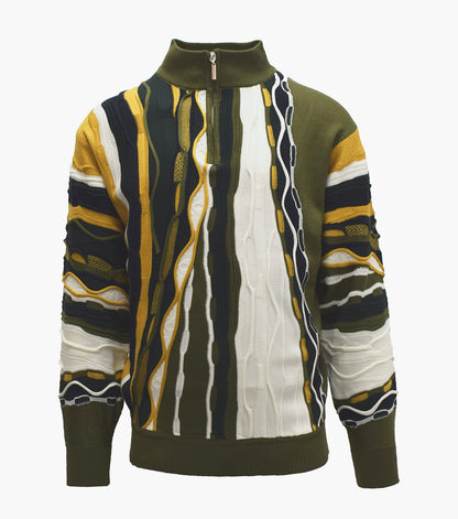 CONRAD Quarter Zip Sweater
