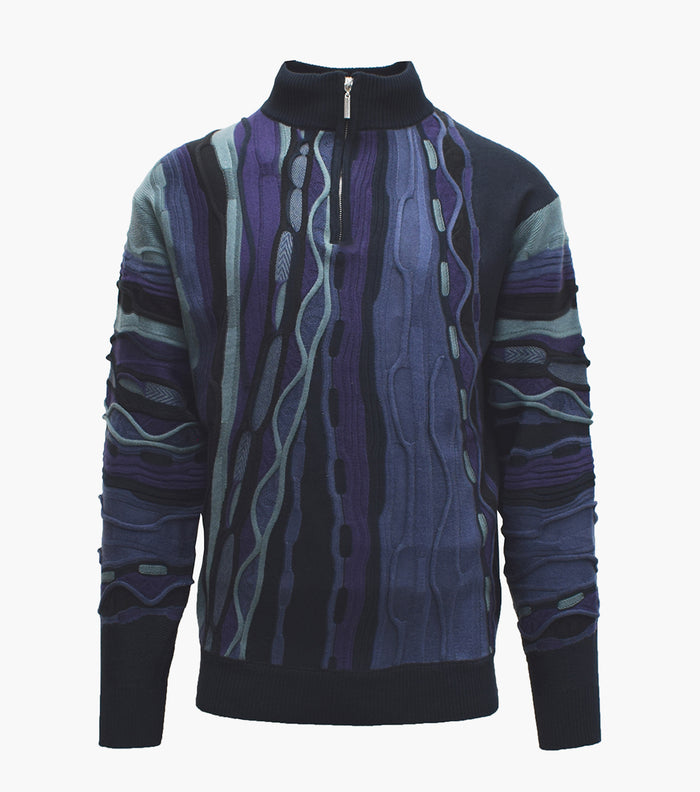 CONRAD Quarter Zip Sweater