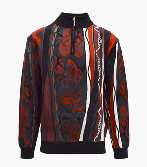 SINCLAIR Quarter Zip Sweater