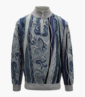 SINCLAIR Quarter Zip Sweater