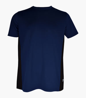 CREW NECK BLOCK T-SHIRT Performance Fabric
