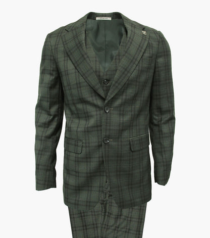 HACKMAN 3 Piece Vested Suit