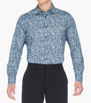 BRAFMAN DRESS SHIRT Spread Collar