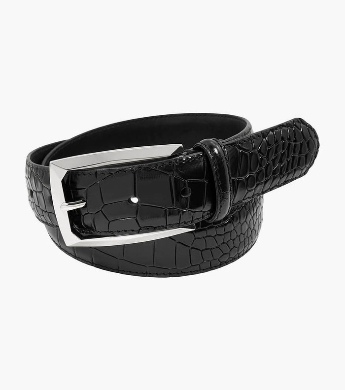 OZZIE XL Croc Emboss Belt