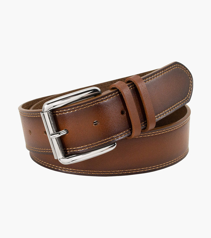 Stacy Adams Dylan Genuine Leather Belt by Stacy Adams Shoes