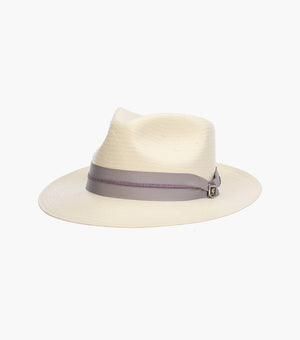 BENNETT FEDORA Toyo Pinch Front Hat