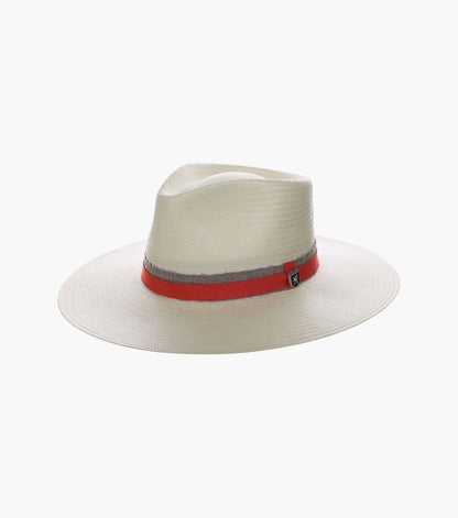 HARLOW FEDORA Toyo Pinch Front Hat
