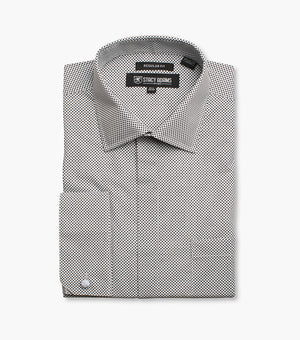 SERGIO DOTS DRESS SHIRT Point Collar