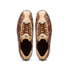 Marco Di Milano Saulo Men's Shoes Orix Beige & Brown Exotic Ostich / Alligator Casual Sneakers 3 SAULO_ALLIGATOR-OSTRICH_ORIX_8  - from alligatorwarehouse.com