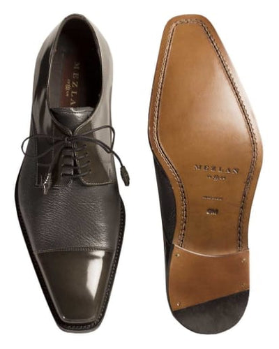 Soka Calfskin/Deerskin Grey By Mezlan Made In Spain Brand 3   - from alligatorwarehouse.com