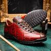 Marco Di Milano Saulo Men's Shoes Cognac Exotic Ostich / Alligator Casual Sneakers 8 SAULO_ALLIGATOR-OSTRICH_COGNAC_8  - from alligatorwarehouse.com