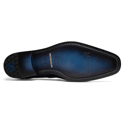 Marco Di Milano Trento Men's Shoes Genuine Caiman Crocodile Slip-on Loafers 11 TRENTO_CAIMAN FUSCUS_NAVY_8  - from alligatorwarehouse.com
