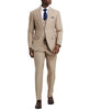 Stacy Adams - 3 Piece Hybrid Fit Suit in Tan 3 SO4SM282H1-7-TAN  - from alligatorwarehouse.com
