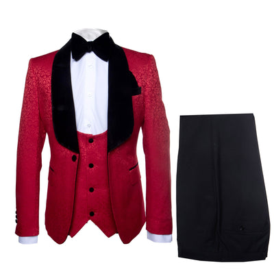 Rossi Man RM1448 – Elegant Smoking Style 3-Piece Tuxedo Set for Men 1   - from alligatorwarehouse.com