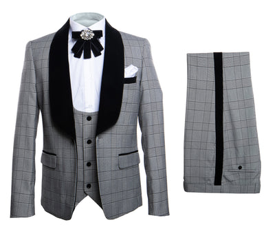 Rossi Man RM1295 – Classic 3-Piece Smoking Tuxedo for Men 1   - from alligatorwarehouse.com
