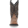 Laredo Montana Sand and Brown Leather Broad Square Toe Boots for Men 3 7800_8_D  - from alligatorwarehouse.com