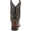 Laredo Montana Sand and Brown Leather Broad Square Toe Boots for Men 4 7800_8_D  - from alligatorwarehouse.com