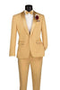 Light Gold Tuxedo Suit for Men – Elegant Two-Piece Wedding and Prom Suit with Satin Shawl Lapel - Mustard Color 3   - from alligatorwarehouse.com