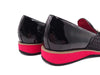 Satin Weave Leather Bit Loafer 6 KS528-12FBURGUNDY75  - from alligatorwarehouse.com