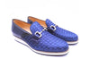 Satin Weave Leather Bit Loafer 7 KS528-12FBURGUNDY75  - from alligatorwarehouse.com