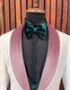 White and Pink Tuxedo - Prom Suit (Jacket + Pants + Vest + Bowtie Package) 3   - from alligatorwarehouse.com
