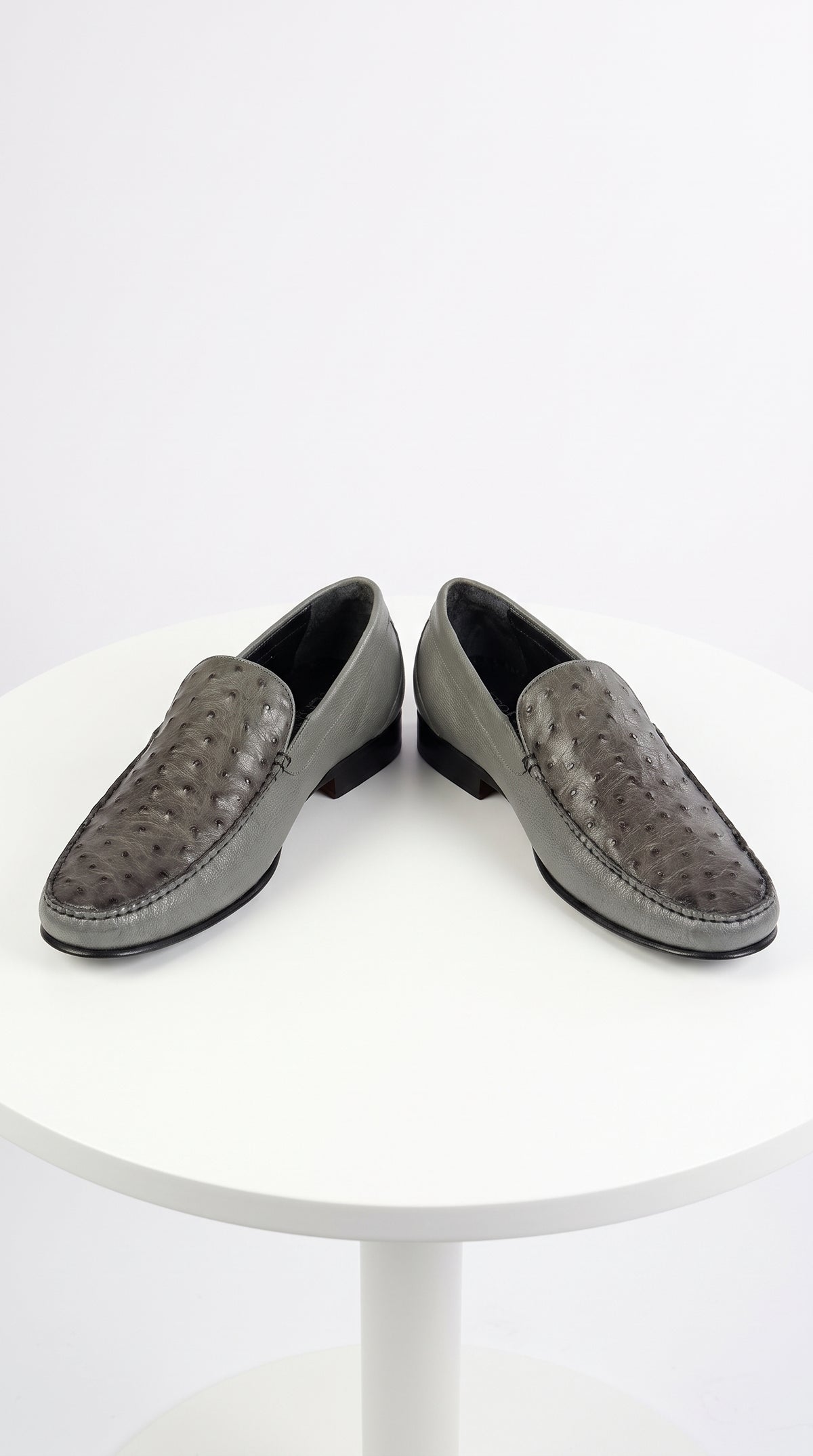 Lombardy Men's Caiman Belly & Calfskin Lombardy Men’s Caiman Belly & Calfskin Loafers – Exotic Leather Slip-On Dress Shoes