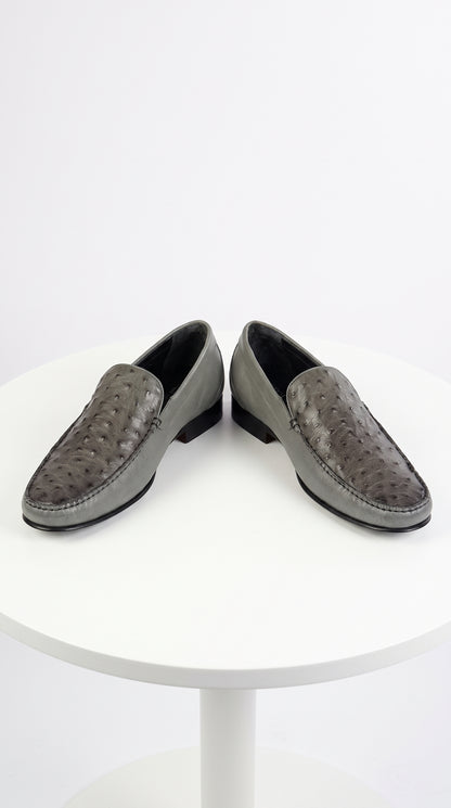 Lombardy Men's Caiman Belly & Calfskin Lombardy Men’s Caiman Belly & Calfskin Loafers – Exotic Leather Slip-On Dress Shoes
