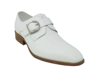 Signature Buckle Monk Strap Shoe 12 KS503-35BLACK75  - from alligatorwarehouse.com