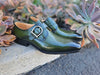 Signature Buckle Monk Strap Shoe 17 KS503-35BLACK7  - from alligatorwarehouse.com
