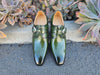 Signature Buckle Monk Strap Shoe 18 KS503-35BLACK7  - from alligatorwarehouse.com