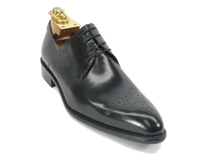 Carrucci Signature Burnished Lace-up Derby