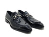Signature Horse Bit Patent Leather Loafer 7 KS509-28PGWHITE75  - from alligatorwarehouse.com