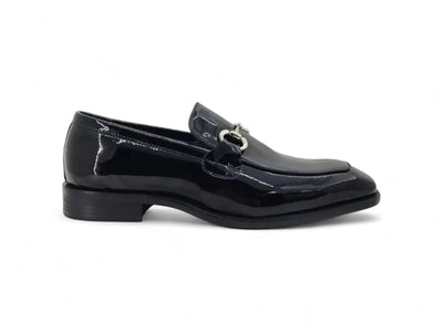 Signature Horse Bit Patent Leather Loafer