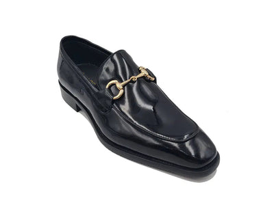 Signature Horse Bit Patent Leather Loafer 14 KS509-28PGWHITE75  - from alligatorwarehouse.com