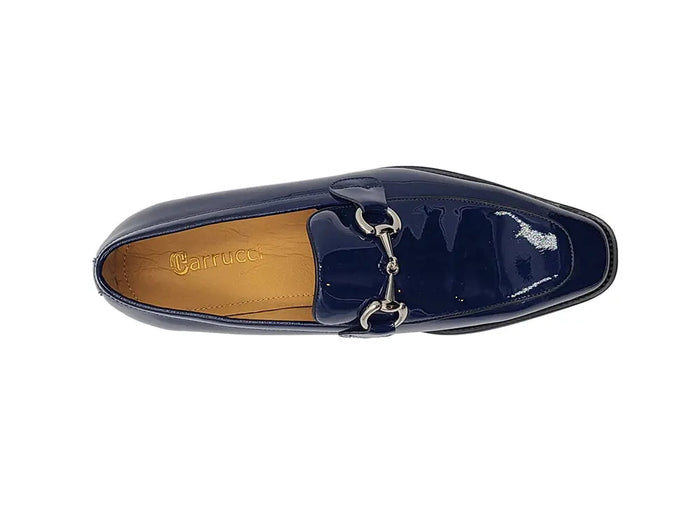 Carrucci Signature Horse Bit Patent Leather Loafer