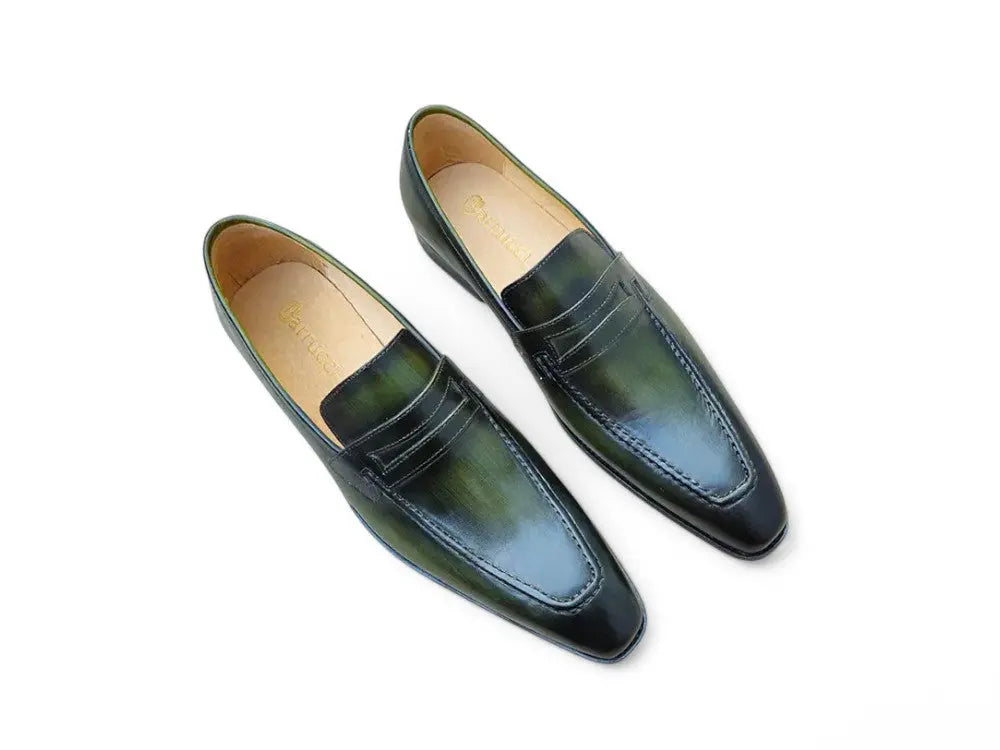 Signature Leather Penny Loafer Slip-on