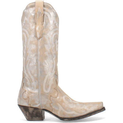 Dan Post Women Frost Bite Silver Glacial Finish 12 Snip Toe Cowboy Boot 2 DP4303_7_M  - from alligatorwarehouse.com
