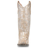 Dan Post Women Frost Bite Silver Glacial Finish 12 Snip Toe Cowboy Boot 3 DP4303_6_M  - from alligatorwarehouse.com
