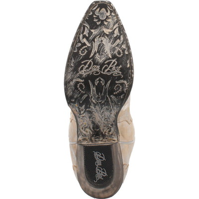 Dan Post Women Frost Bite Silver Glacial Finish 12 Snip Toe Cowboy Boot 5 DP4303_7_M  - from alligatorwarehouse.com