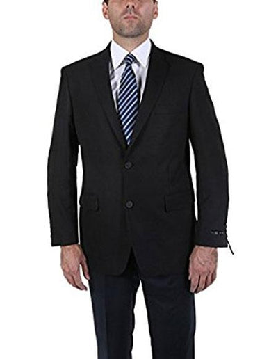 Men’s Classic Black 2 Button Blazer Suit Jacket 1   - from alligatorwarehouse.com