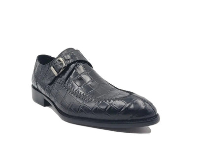Single Monk Buckle Split Toe Loafer 11 KS479-13WHISKY8  - from alligatorwarehouse.com