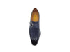 Single Monk Strap Plain Toe Shoes 3 KS509-20NAVY75  - from alligatorwarehouse.com