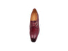 Single Monk Strap Plain Toe Shoes 10 KS509-20NAVY75  - from alligatorwarehouse.com