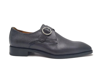Single Monk Strap Plain Toe Shoes 14 KS509-20NAVY75  - from alligatorwarehouse.com