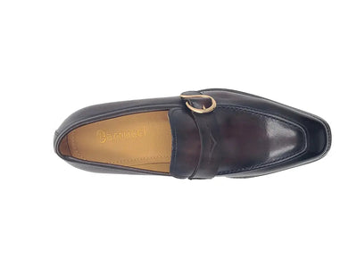 Single Monk Strap with modern buckle 6 KS509-47GRAY85  - from alligatorwarehouse.com