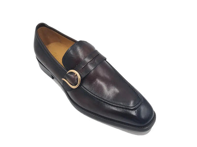 Single Monk Strap with modern buckle 8 KS509-47GRAY85  - from alligatorwarehouse.com