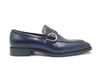 Single Monk Strap with modern buckle 9 KS509-47GRAY75  - from alligatorwarehouse.com