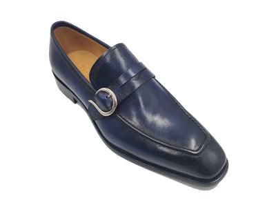 Single Monk Strap with modern buckle 12 KS509-47GRAY85  - from alligatorwarehouse.com