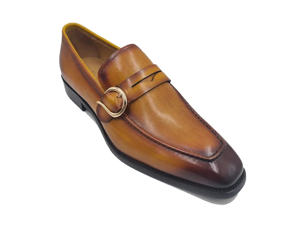 Single Monk Strap with modern buckle 14 KS509-47GRAY85  - from alligatorwarehouse.com